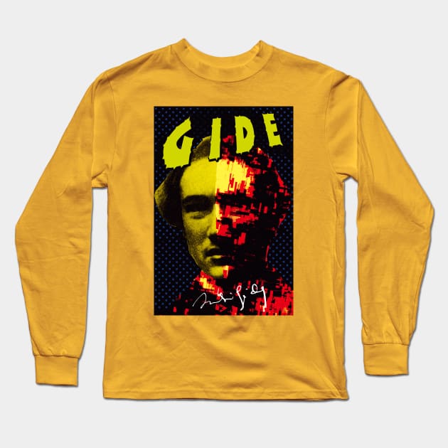 André Gide Long Sleeve T-Shirt by Exile Kings 